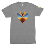abc turbulent heart tee