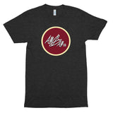 abc tri blend circle tee 'red'