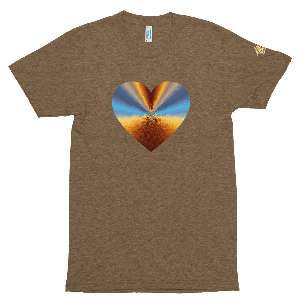 abc turbulent heart tee