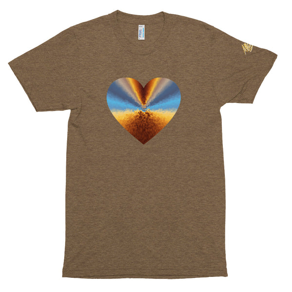 abc turbulent heart tee