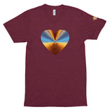 abc turbulent heart tee
