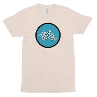 abc tri blend circle tee 'light blue'