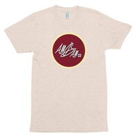 abc tri blend circle tee 'red'