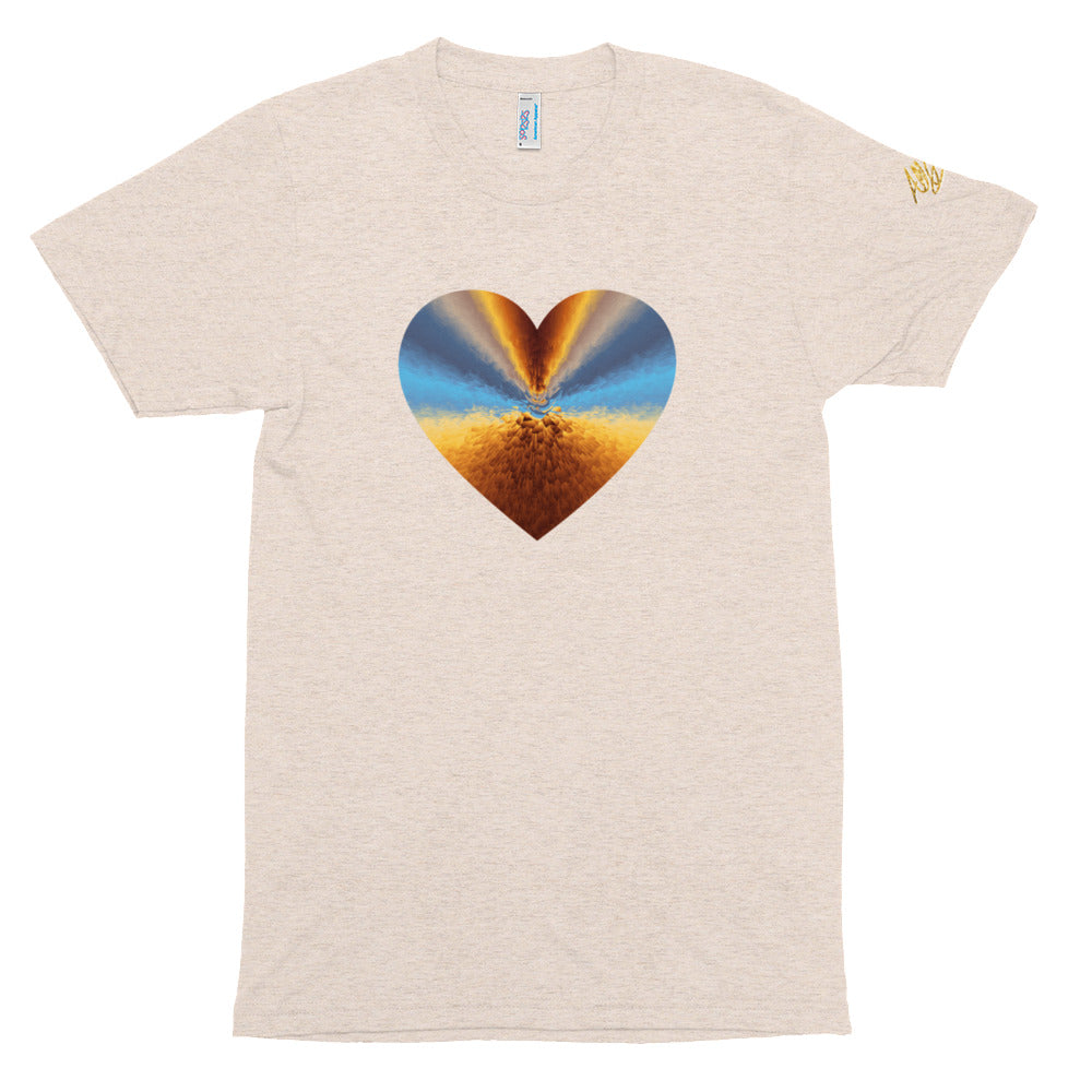 abc turbulent heart tee
