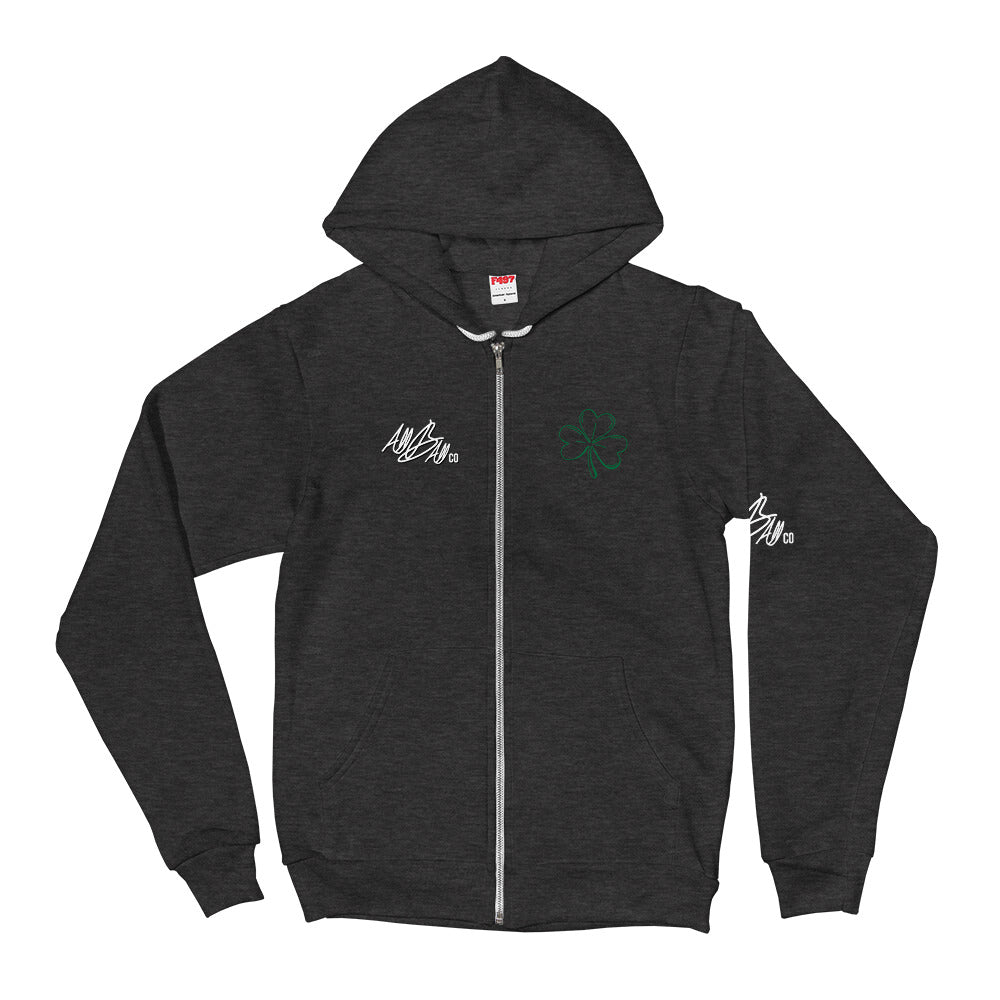 abc lucky hoodie zip