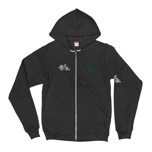abc lucky hoodie zip