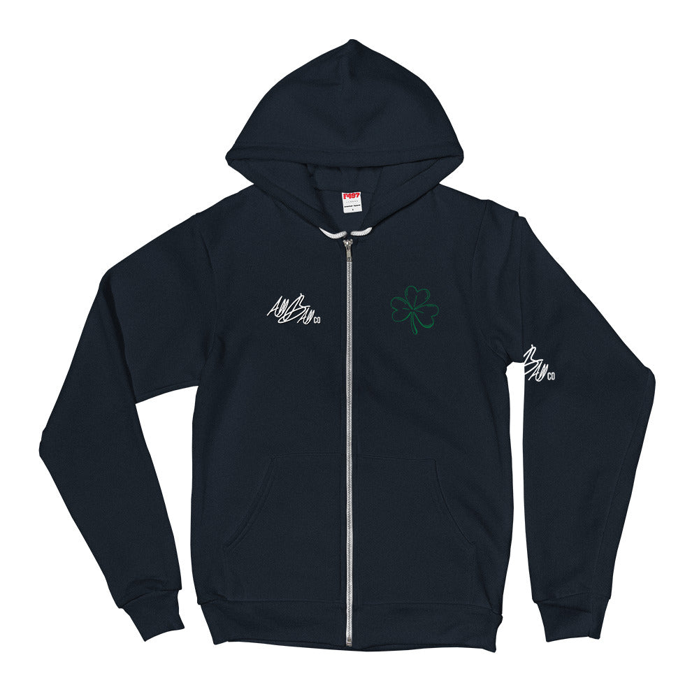 abc lucky hoodie zip