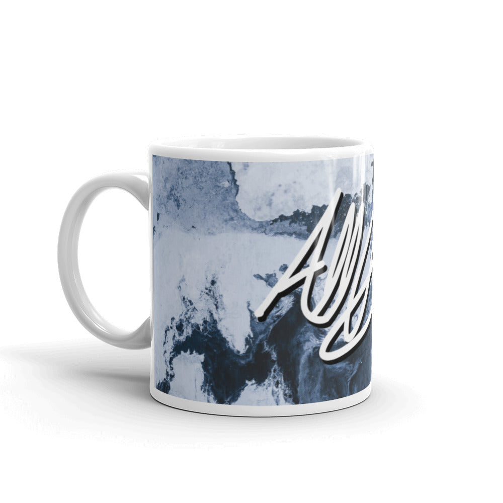 abc marble mug