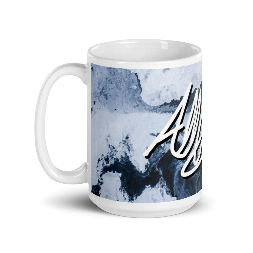 abc marble mug