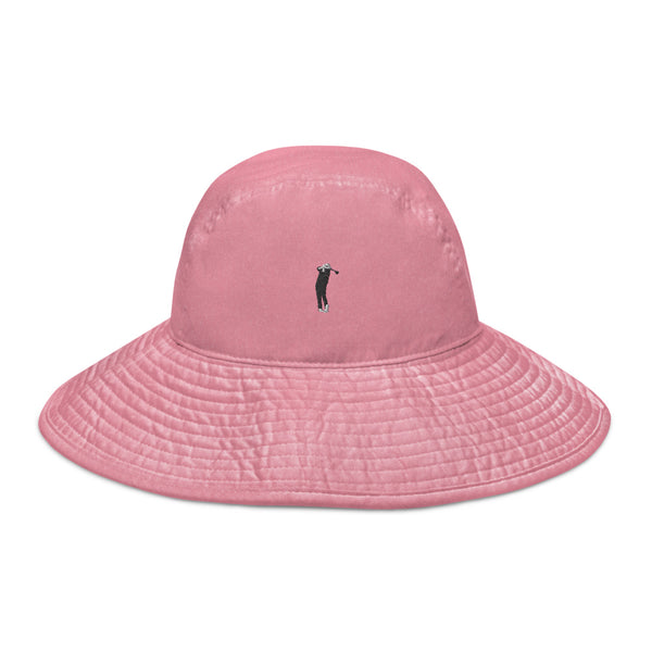 abc golf guy wide brim bucket hat
