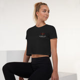 abc racing crop tee