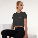 abc racing crop tee