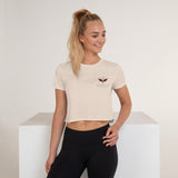 abc racing crop tee