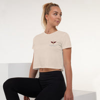 abc racing crop tee